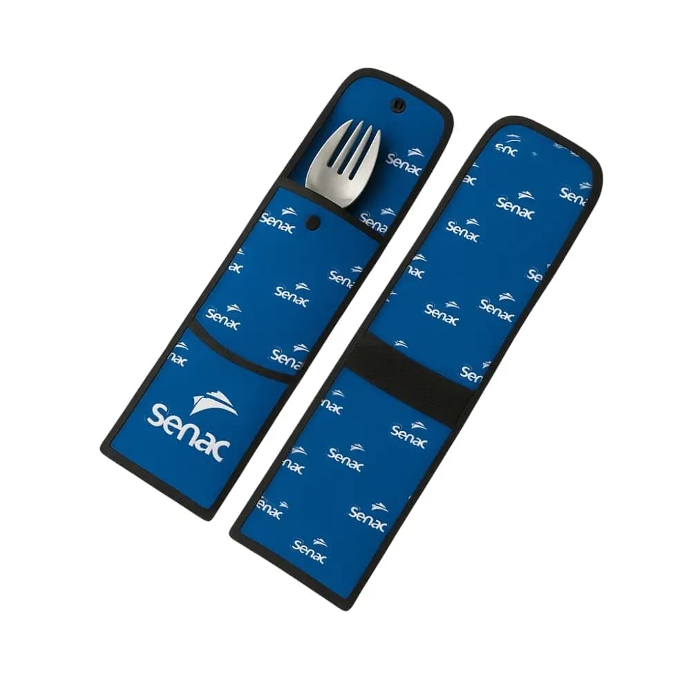 Porta Talheres em Neoprene Personalizado