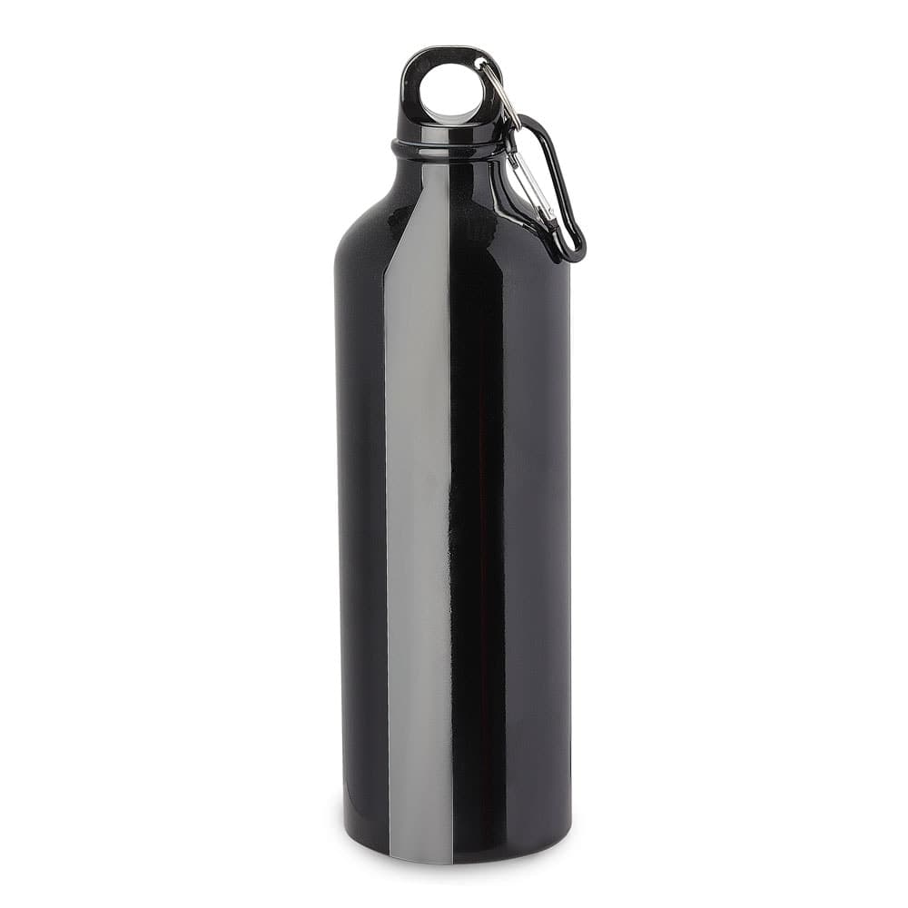 Garrafa de Alumínio 750 ml com Mosquetão Personalizada - segunda imagem