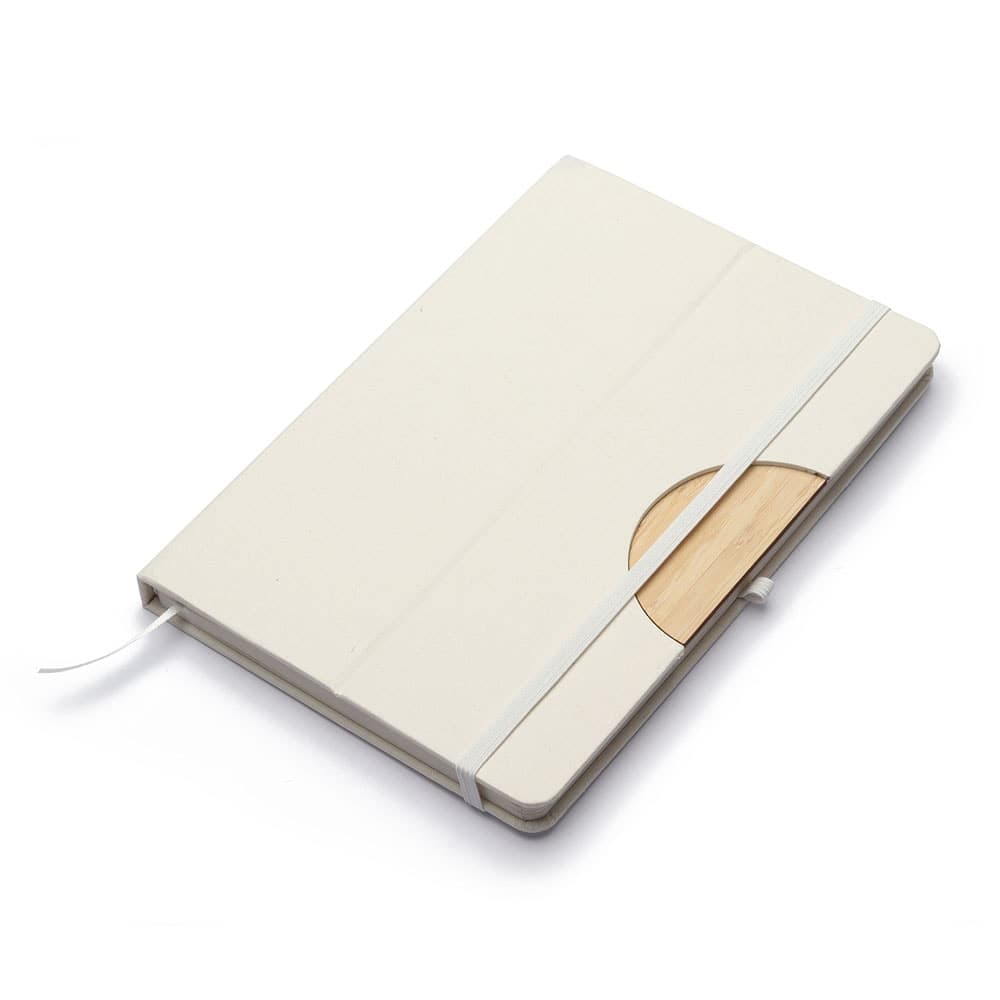 Caderno A5 Capa Reciclada com Suporte para Celular Personalizado - segunda imagem