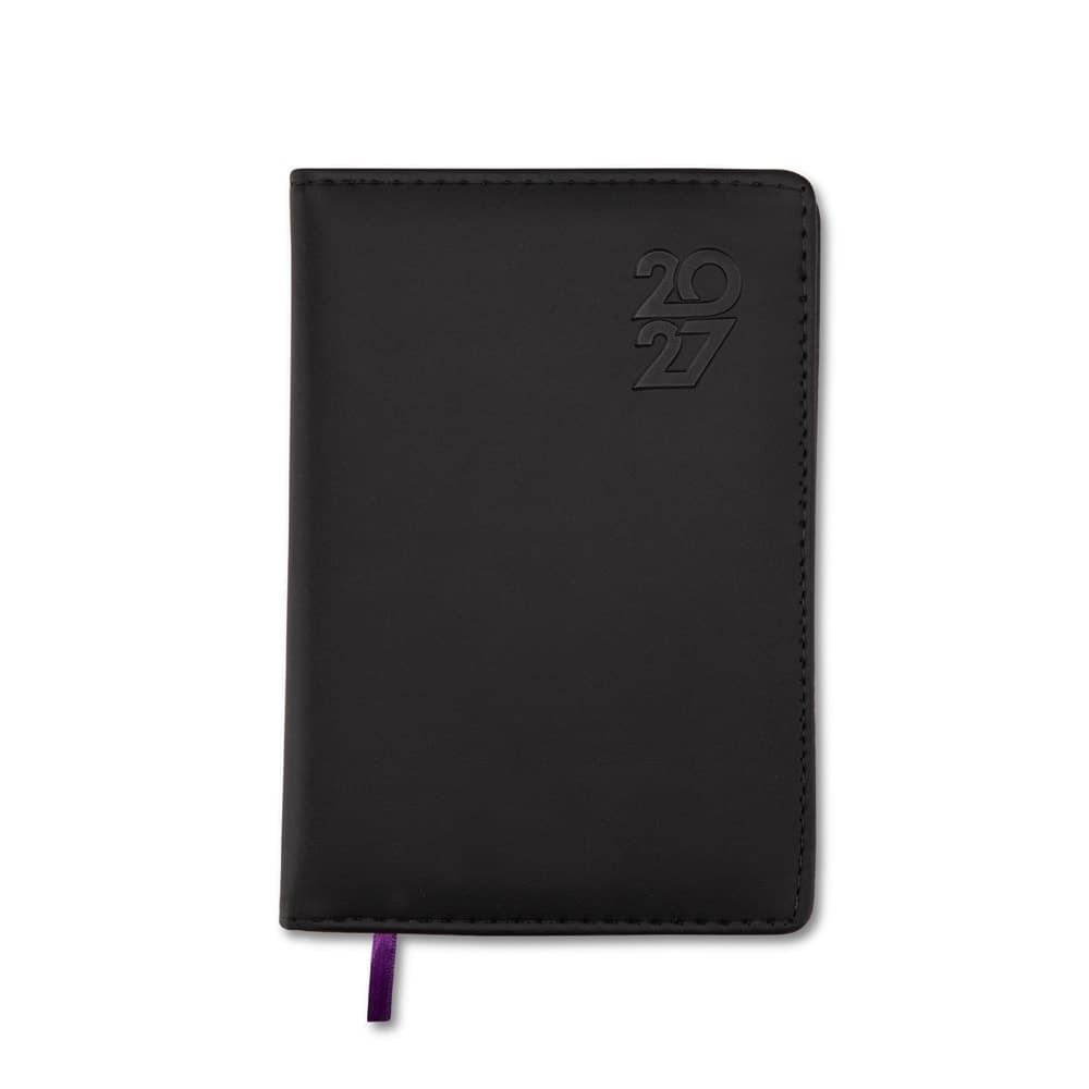 Agenda Diária 2027 Capa Couro Sintético Personalizada
