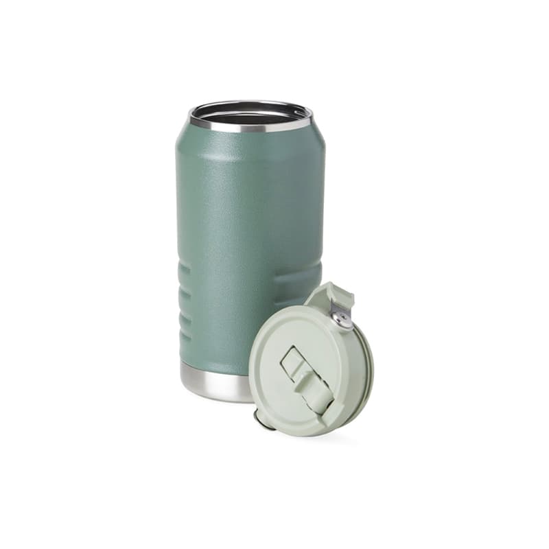 Garrafa Térmica de Inox 1,1L com Alça e Canudo Personalizada - segunda imagem