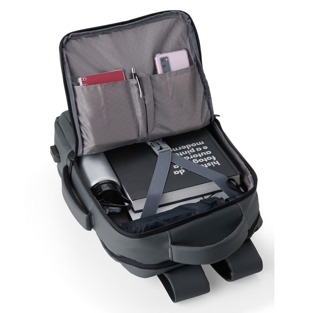 Mochila para Notebook 15,6 Polegadas com USB Personalizada - segunda imagem
