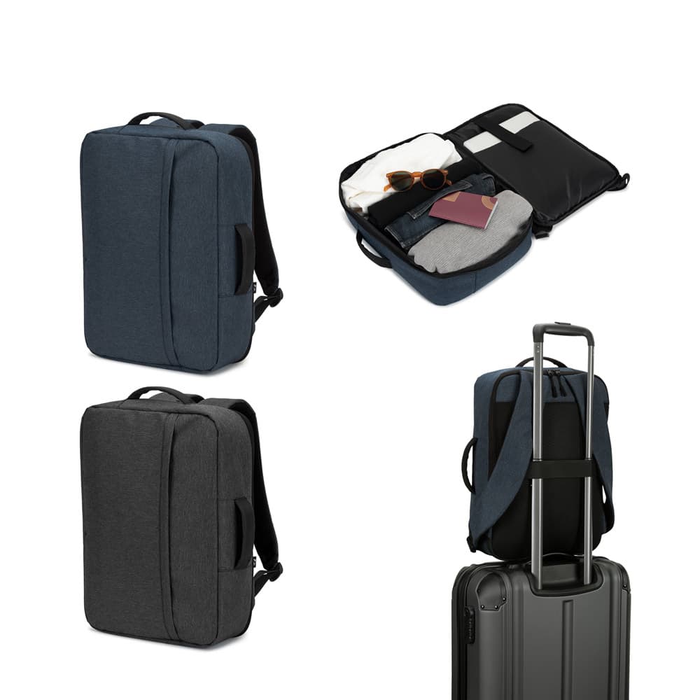 Mochila para Notebook 15,6 Polegadas em Poliéster Reciclado Personalizada
