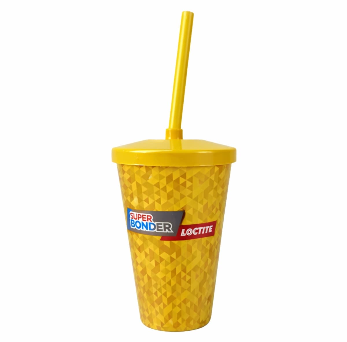 Copo Plástico com Tampa e Canudo 450ml Personalizado