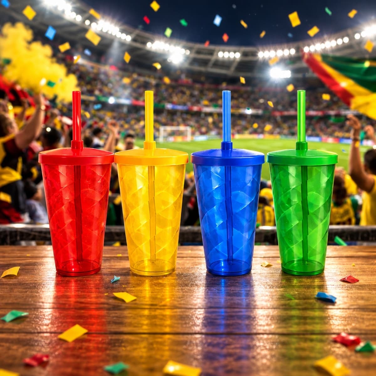 Copo Espiral com Tampa e Canudo 750 ml Personalizado - segunda imagem