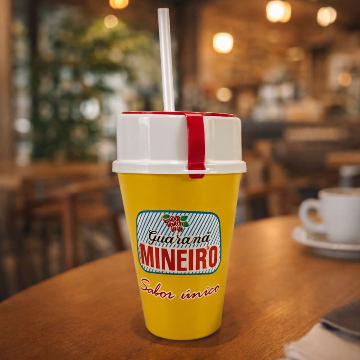 Copo Plástico 450ml com Tampa Porta Snacks Personalizado - segunda imagem