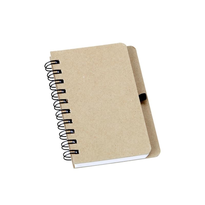 Bloco de anotacoes com capa kraft personalizado