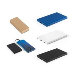 Bateria Portátil Em Abs 4.000 Mah Para Brindes